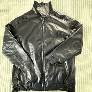 Trendy Queen Black Leather Jacket for Women